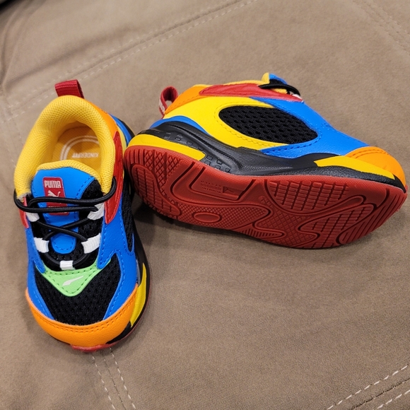 Puma RS-Fast Candy Pre-School Bulky Retro Sneakers - Sz 4C - Picture 6 of 11